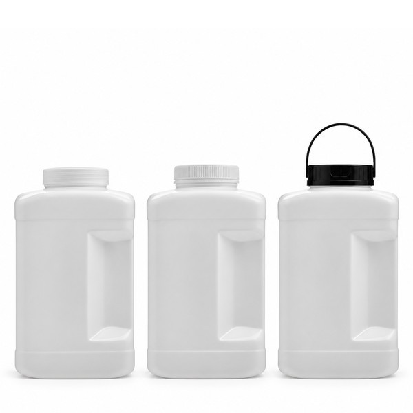 식품 사각 광구 5,000ml BB형 백색