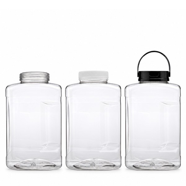 식품 사각 광구 5,000ml BB형 투명