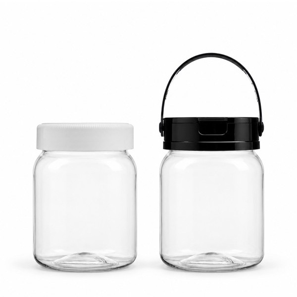 식품 라운드 광구 700ml 투명
