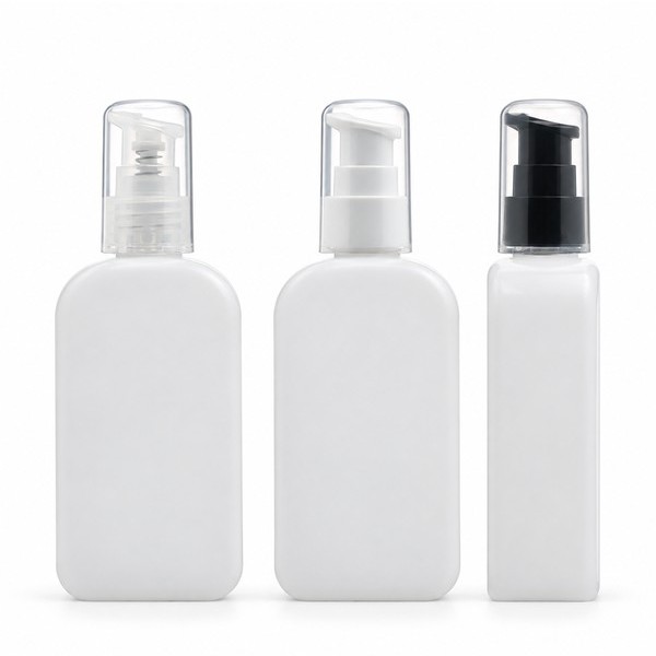 에센스 펌프 100ml 사각 백색