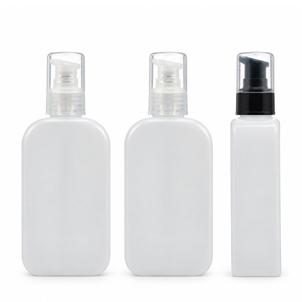 에센스 펌프 150ml 사각 백색