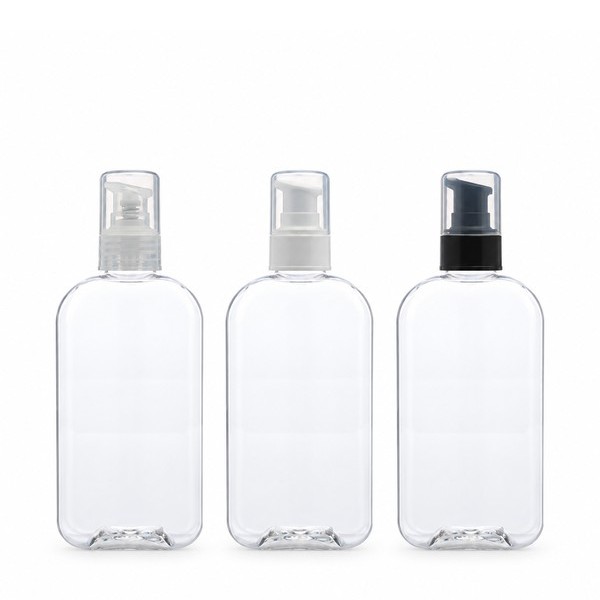 에센스 펌프 200ml 사각 투명