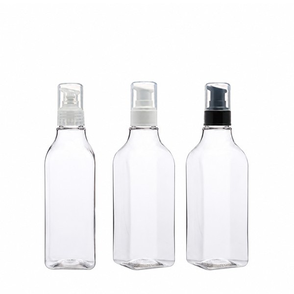 에센스 펌프 250ml 사각 투명