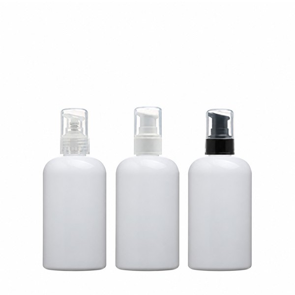 에센스 펌프 250ml 납작 백색