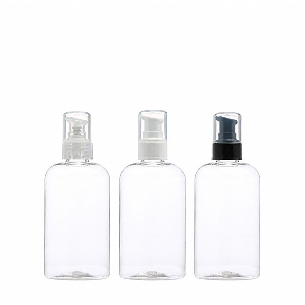 에센스 펌프 250ml 납작 투명
