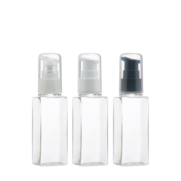 에센스 펌프 60ml 사각 투명