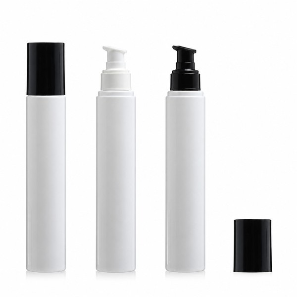 에센스 펌프 150ml 백색 검정오버캡