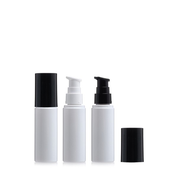 에센스 펌프 50ml 백색 검정오버캡