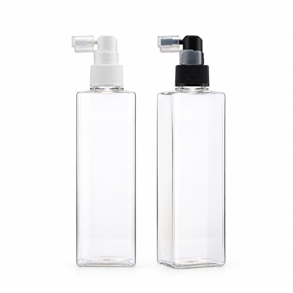 헤어 스프레이 350ml 사각 투명