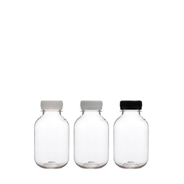쥬스음료 250ml 라운드 투명