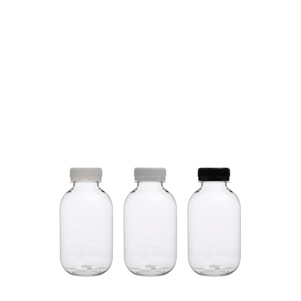 쥬스음료 350ml 라운드 투명