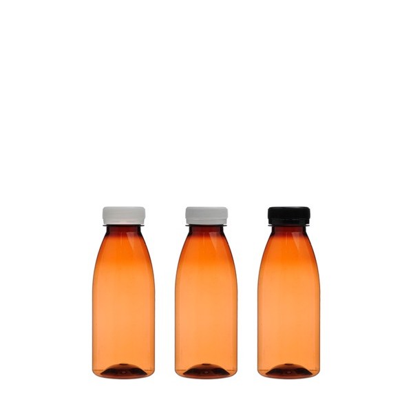 쥬스음료 350ml 항아리 갈색