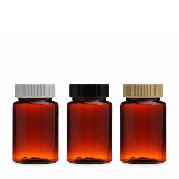 기본캡 100ml 갈색