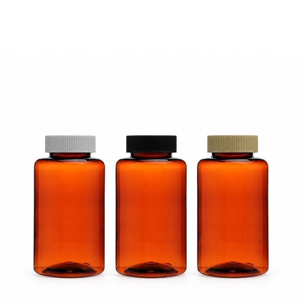 기본캡 240ml 갈색 중