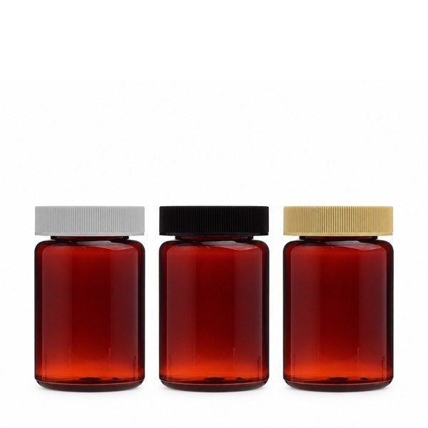 기본캡 250ml 갈색