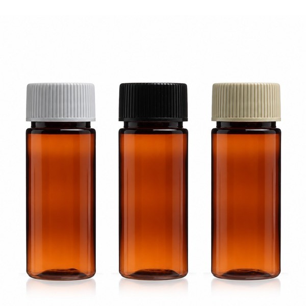 기본캡 50ml 갈색