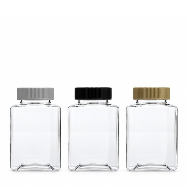 기본캡 150ml 사각 투명