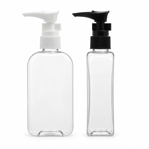 미니 디스펜서 100ml 사각 투명