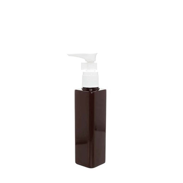 미니 디스펜서 110ml 사각 밤색