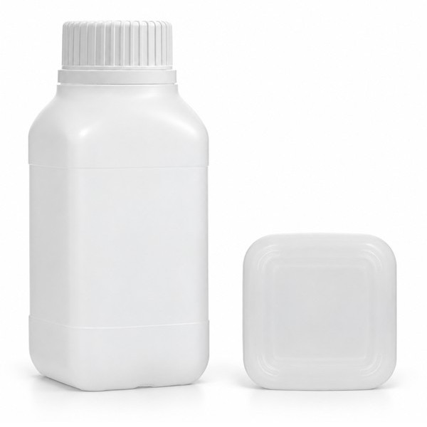 안전캡 용기 300ml 사각 원색