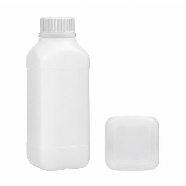 안전캡 용기 500ml 사각 원색