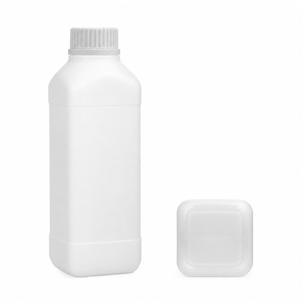 안전캡 용기 750ml 사각 원색