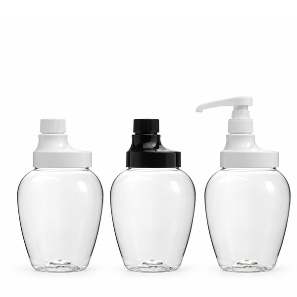 PU캡 1,200ml 항아리 투명