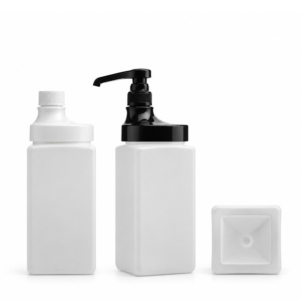 PU캡 1,200ml 사각 백색
