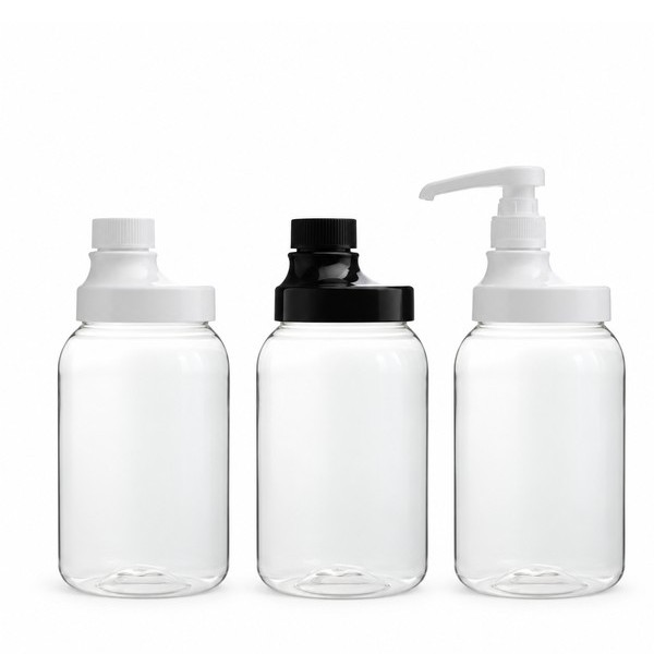 PU캡 1,500ml 라운드 투명