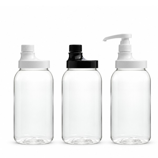 PU캡 1,800ml 라운드 투명