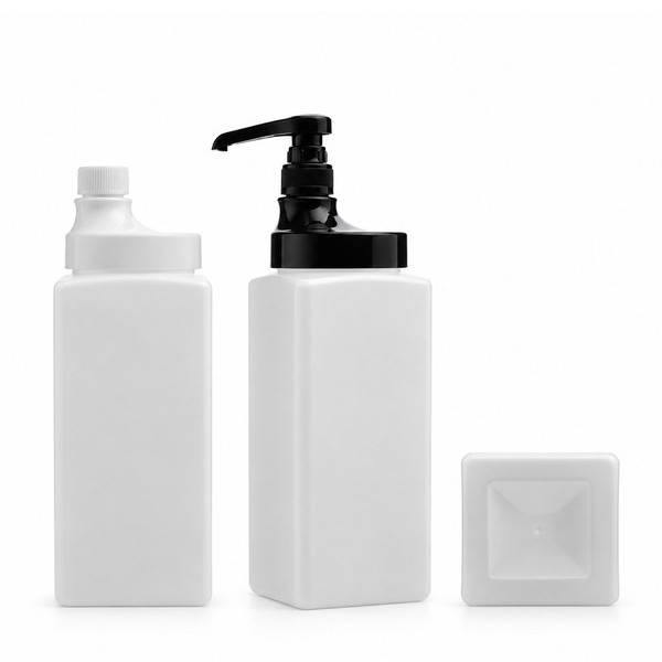 PU캡 1,800ml 사각 백색