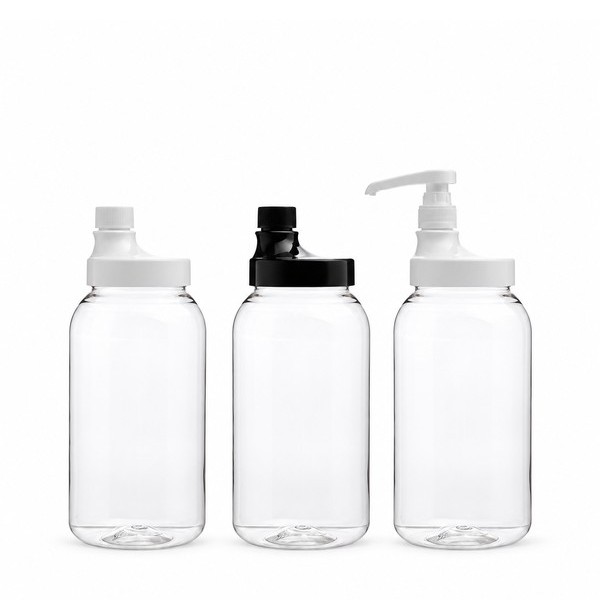 PU캡 2,000ml 라운드 투명