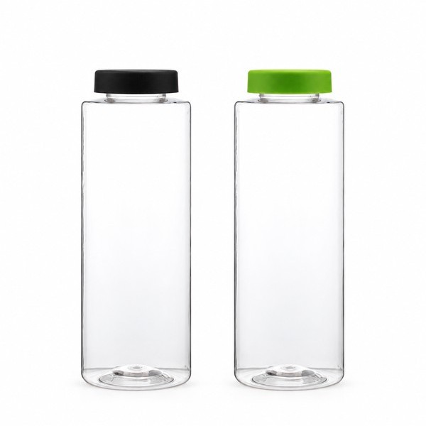 라운드 캡 1,000ml 롱 라운드 투명