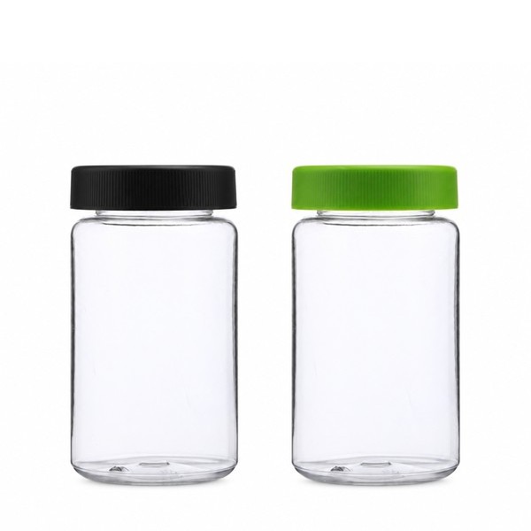라운드 캡 300ml 투명