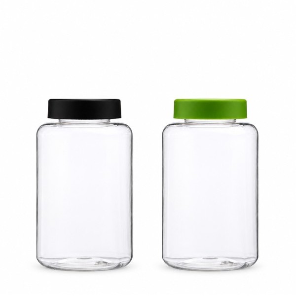 라운드 캡 650ml 투명