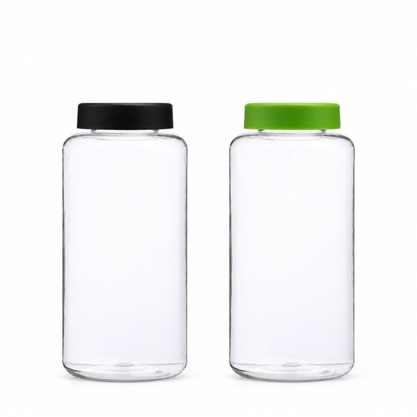 라운드 캡 850ml 투명