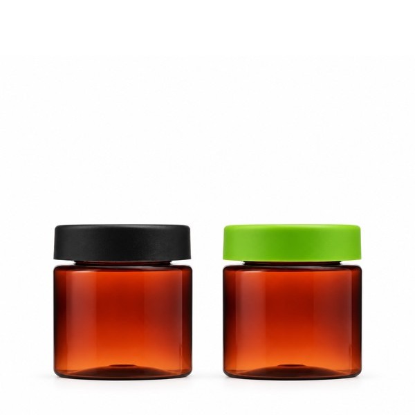 라운드 캡 150ml 갈색