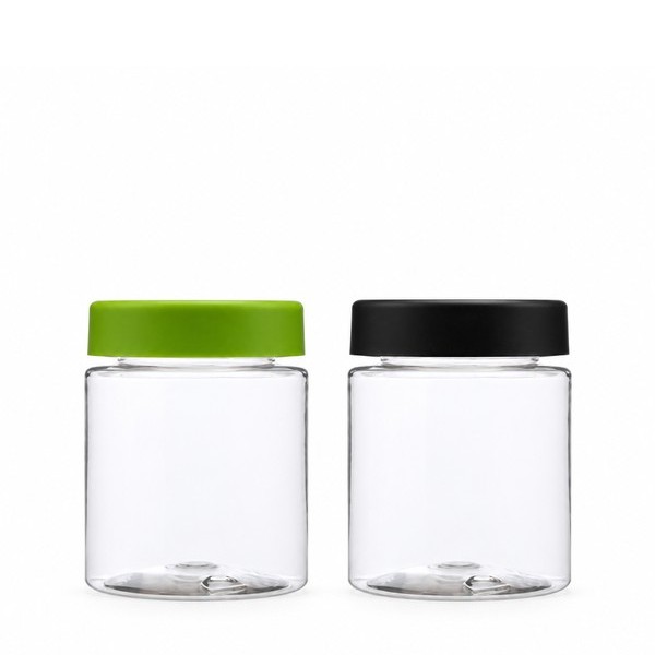 라운드 캡 200ml 투명