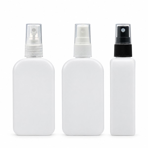 스프레이 100ml 사각 백색