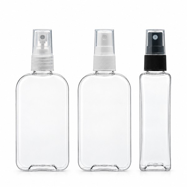 스프레이 100ml 사각 투명