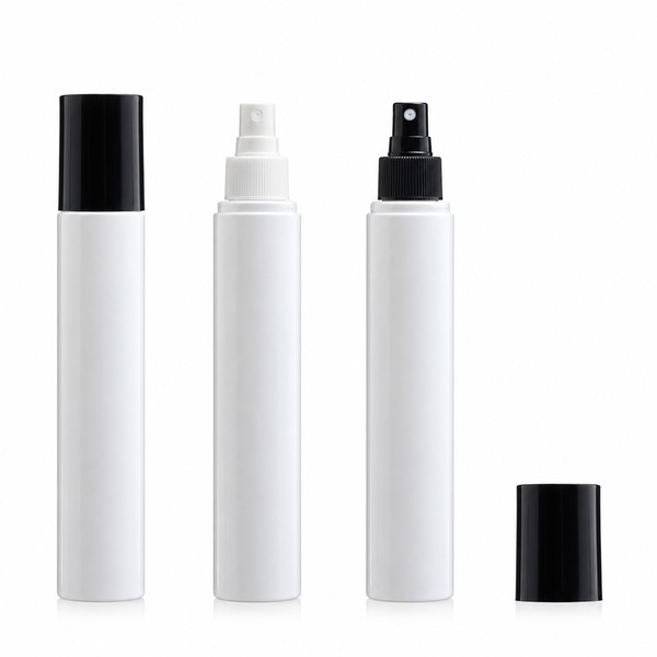 스프레이 150ml 백색 검정오버캡