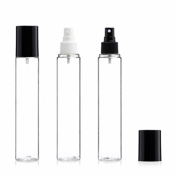 스프레이 150ml 투명 검정오버캡