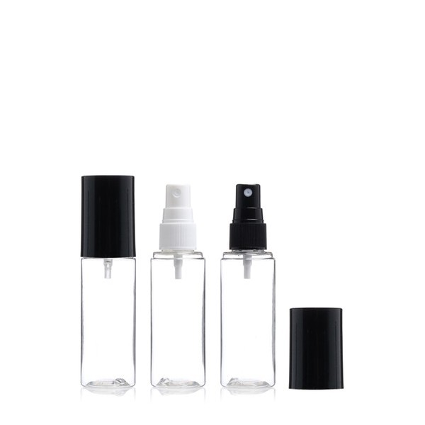 스프레이 50ml 투명 검정오버캡