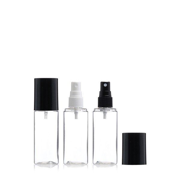 스프레이 70ml 투명 검정오버캡